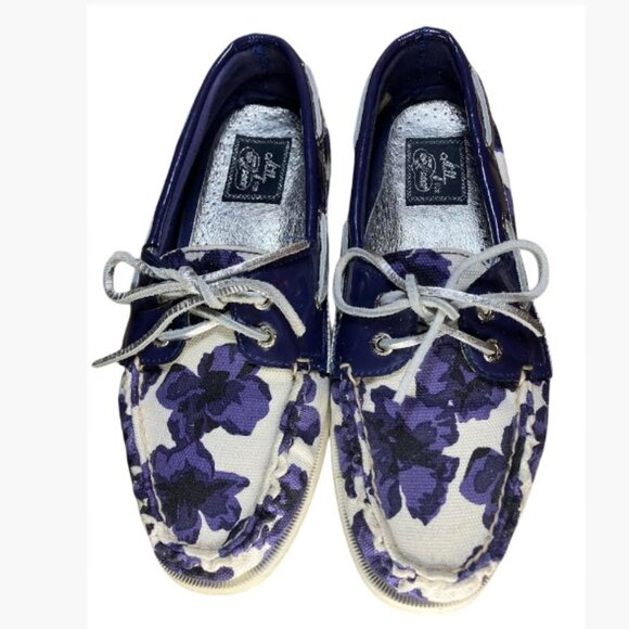 Milly for Sperry Top-Sider A/O 2-Eye Boat Shoes  Size 8M  EUC - Picture 2 of 13